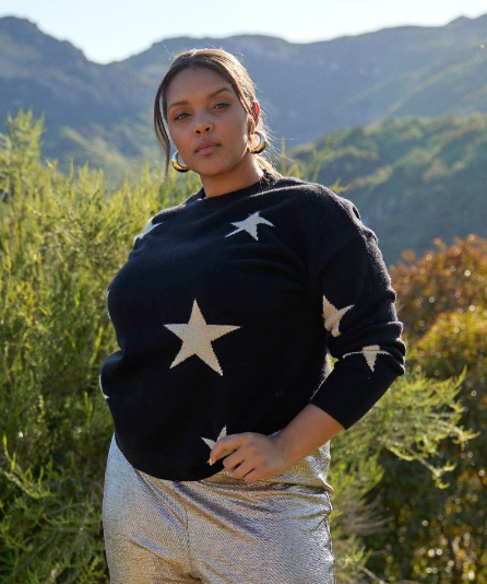 Curvy Star Sweater