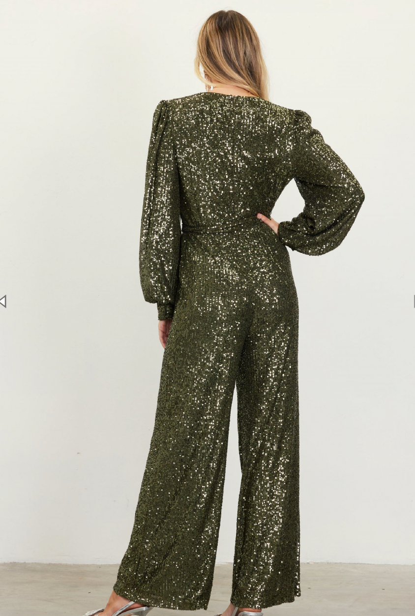 Toni Sequin Jumpsuit