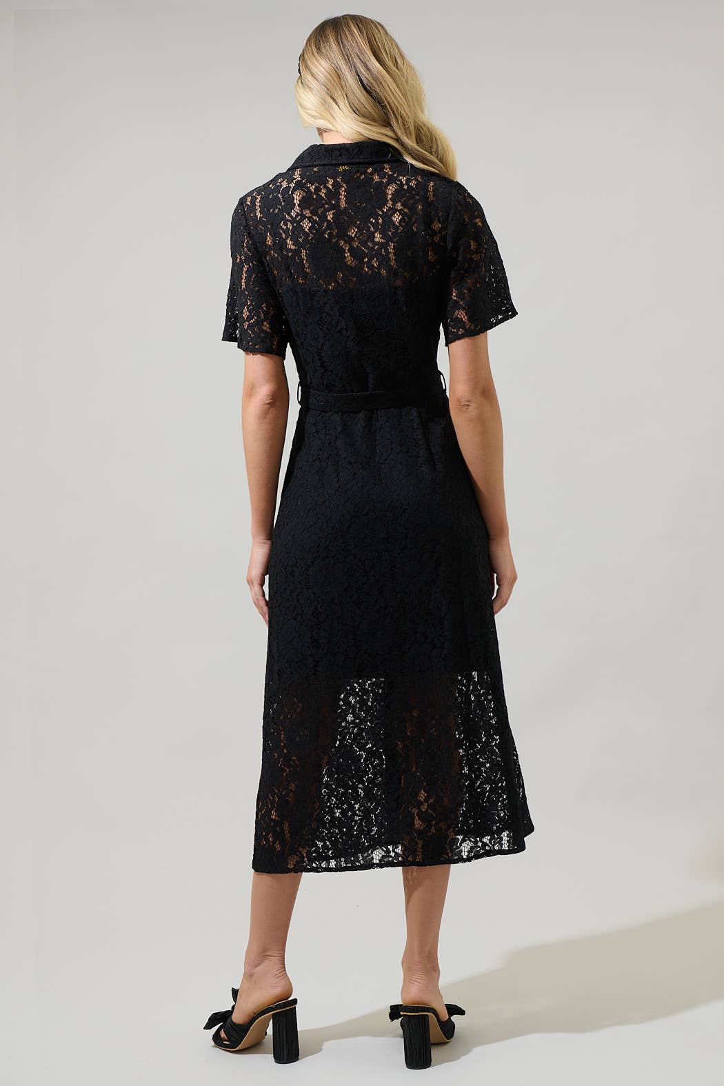 Carli Lace Midi Dress