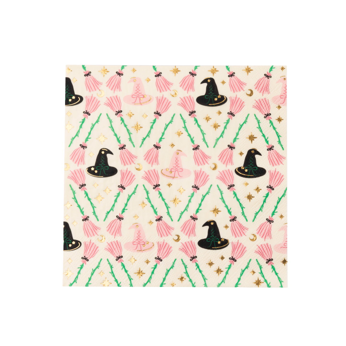 WITCH HAT & BROOM NAPKINS
