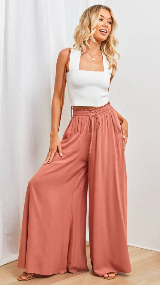 Rusty Wide Leg Pant