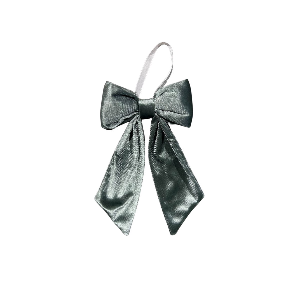 Sage Velvet Holiday Bows