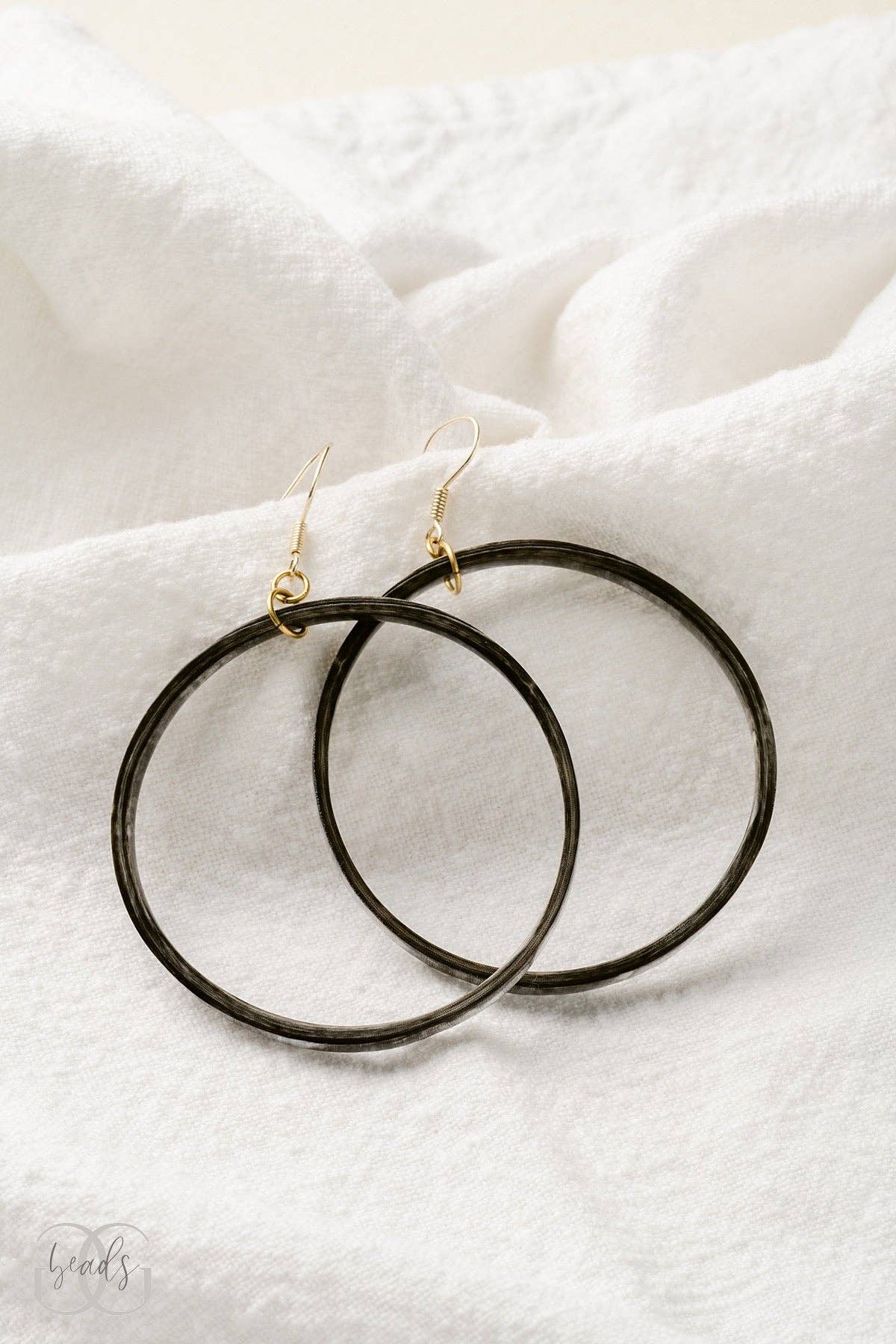 Horn Hoop Earrings