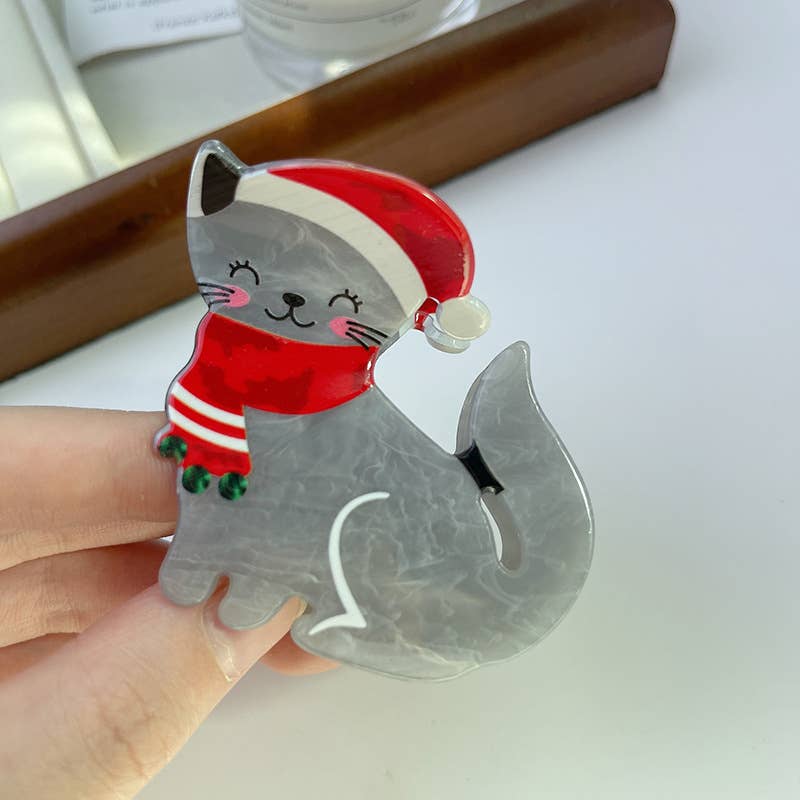 Mable Winter Kitty Clip