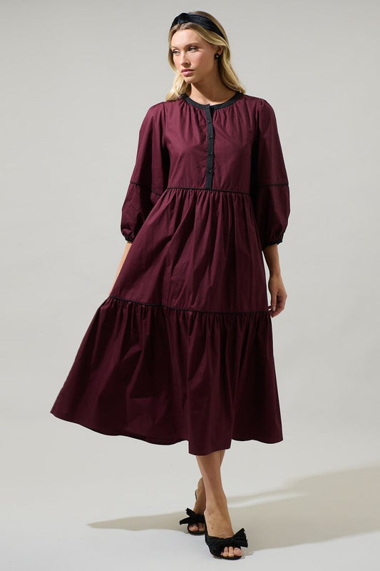 Saddie Midi Dress