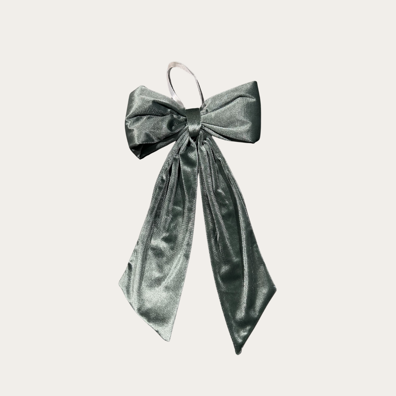 Sage Velvet Holiday Bows