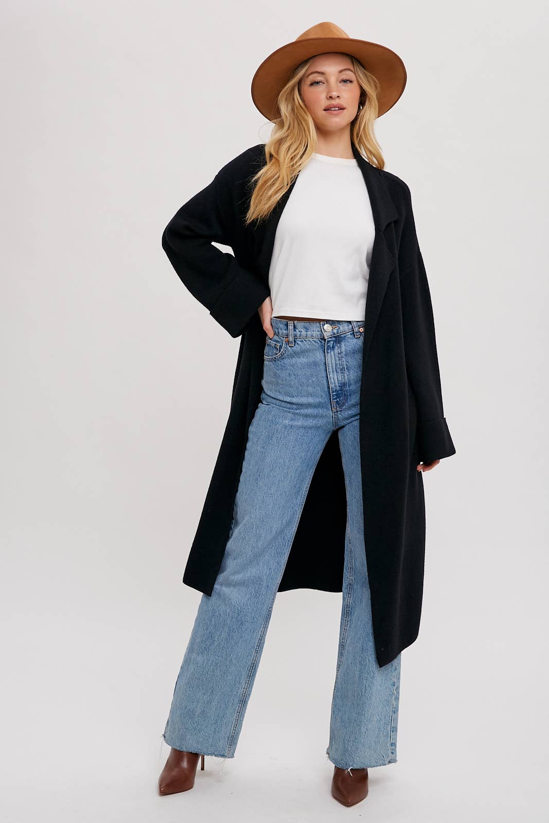 Nancy Knit Trench