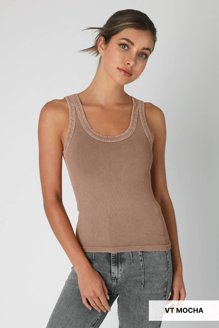 Reversible Ribbed Tank - OS