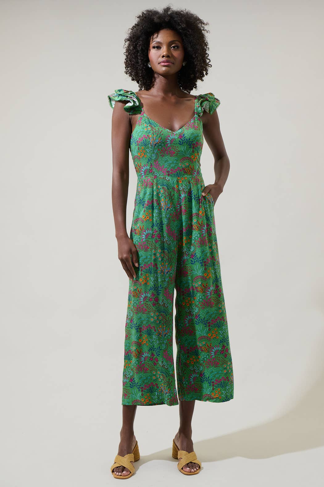 Declan Cropped Jumpsuit