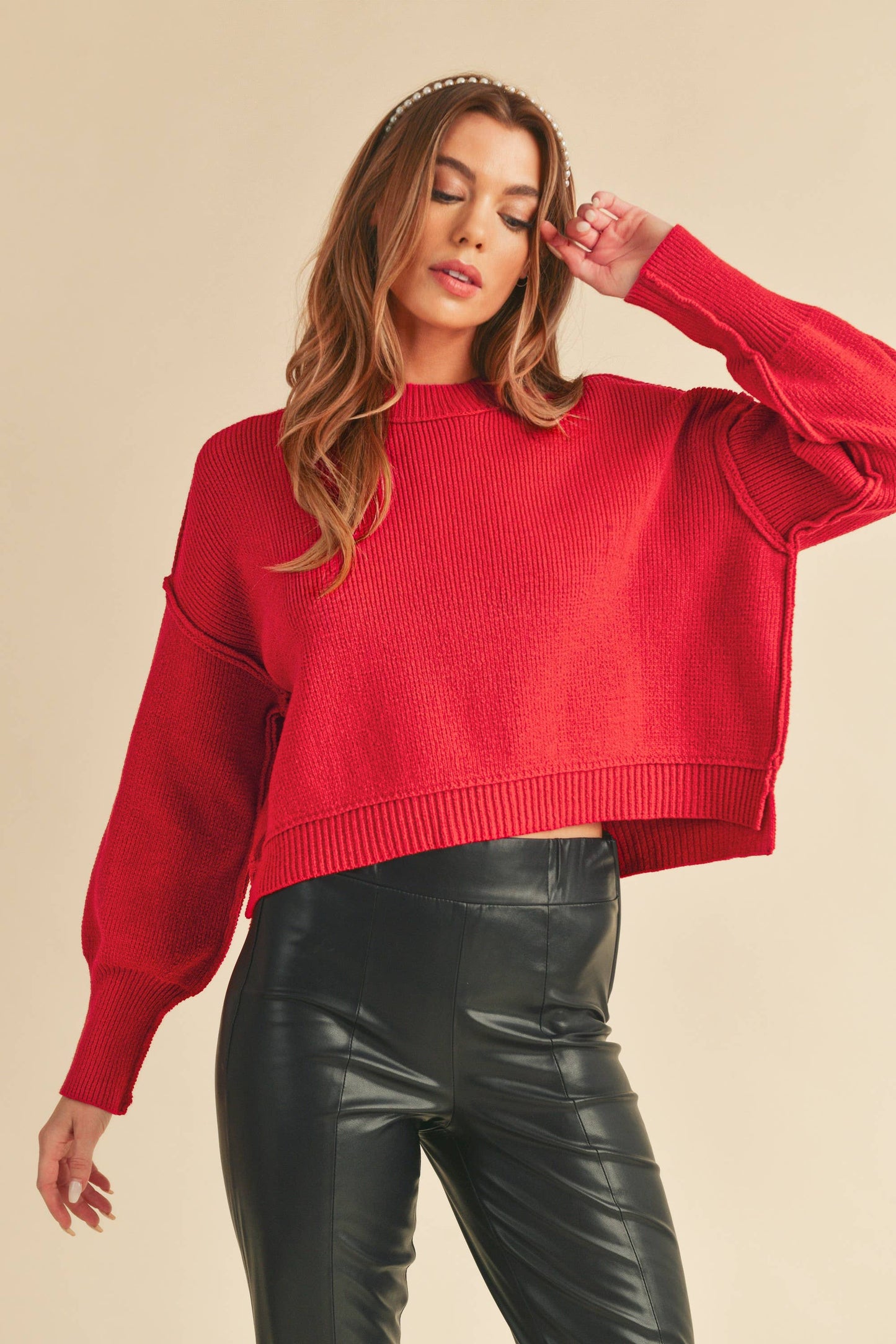 Cupid Cropped Sweater