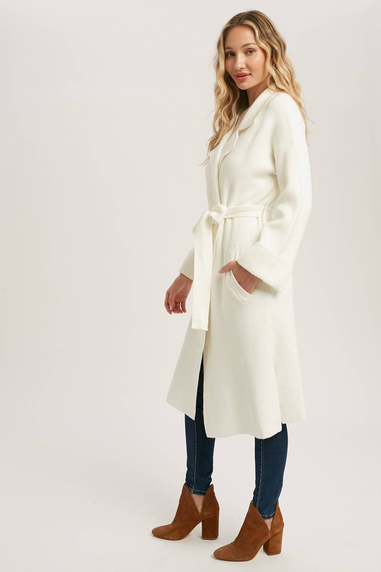 Nancy Knit Trench