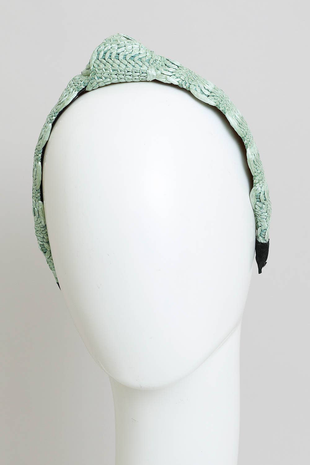 Raffia Crochet Trim Headband