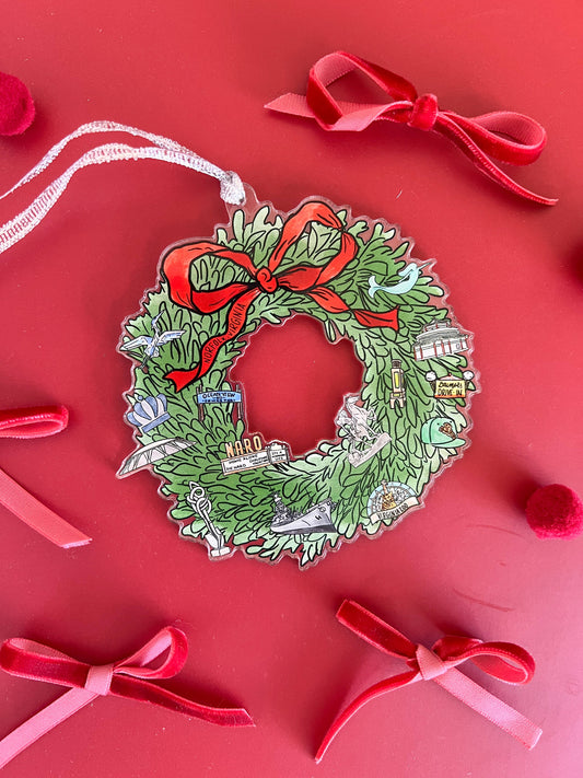 Norfolk Wreath Ornament