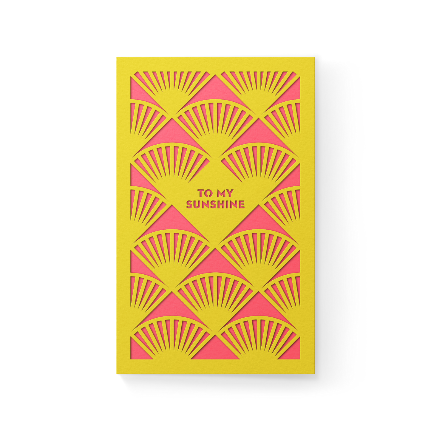 To My Sunshine Mini Layered Card