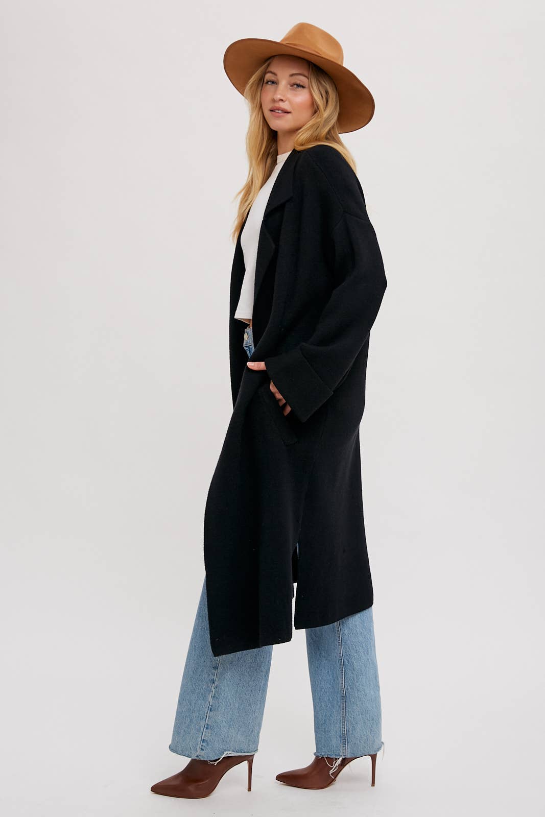 Nancy Knit Trench