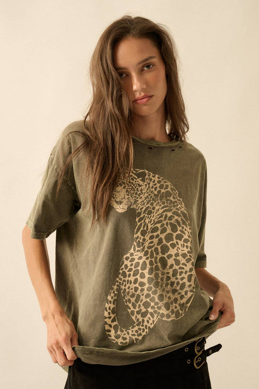 Run Wild Oversized Tee
