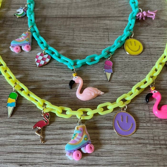 80s Charm Necklace