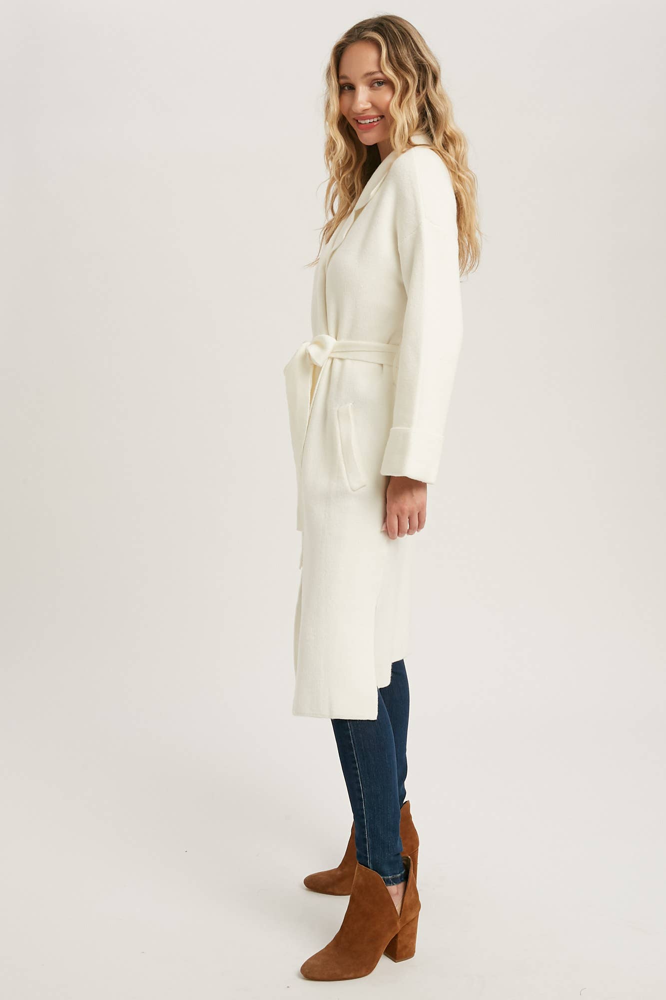 Nancy Knit Trench