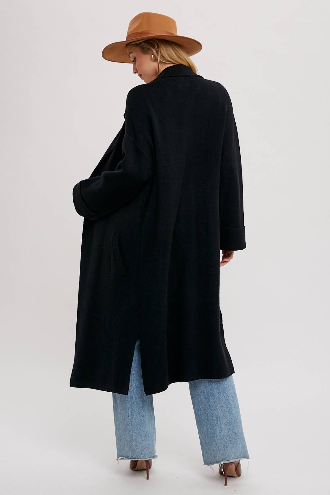 Nancy Knit Trench