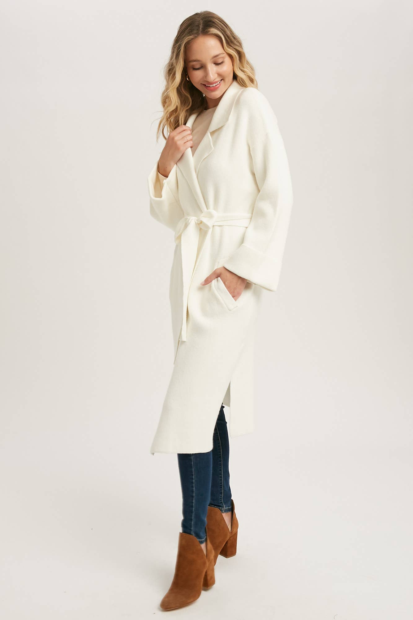 Nancy Knit Trench