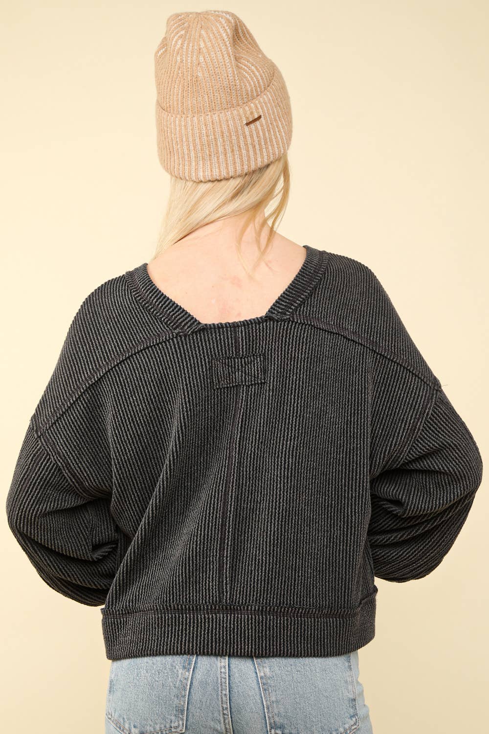 Square Back Slouchy Top