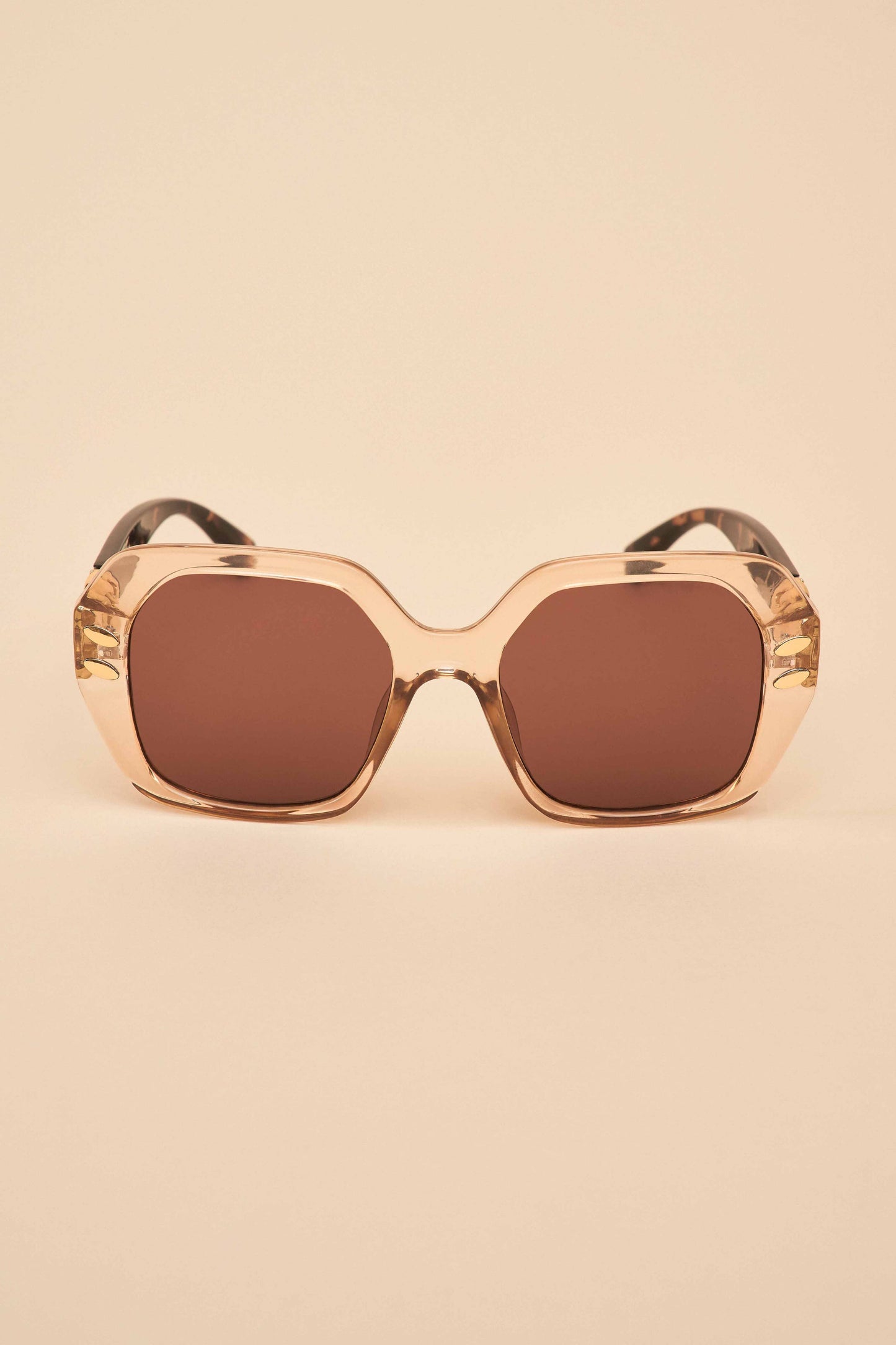 Riley Sunglasses - Nude/Tortoiseshell