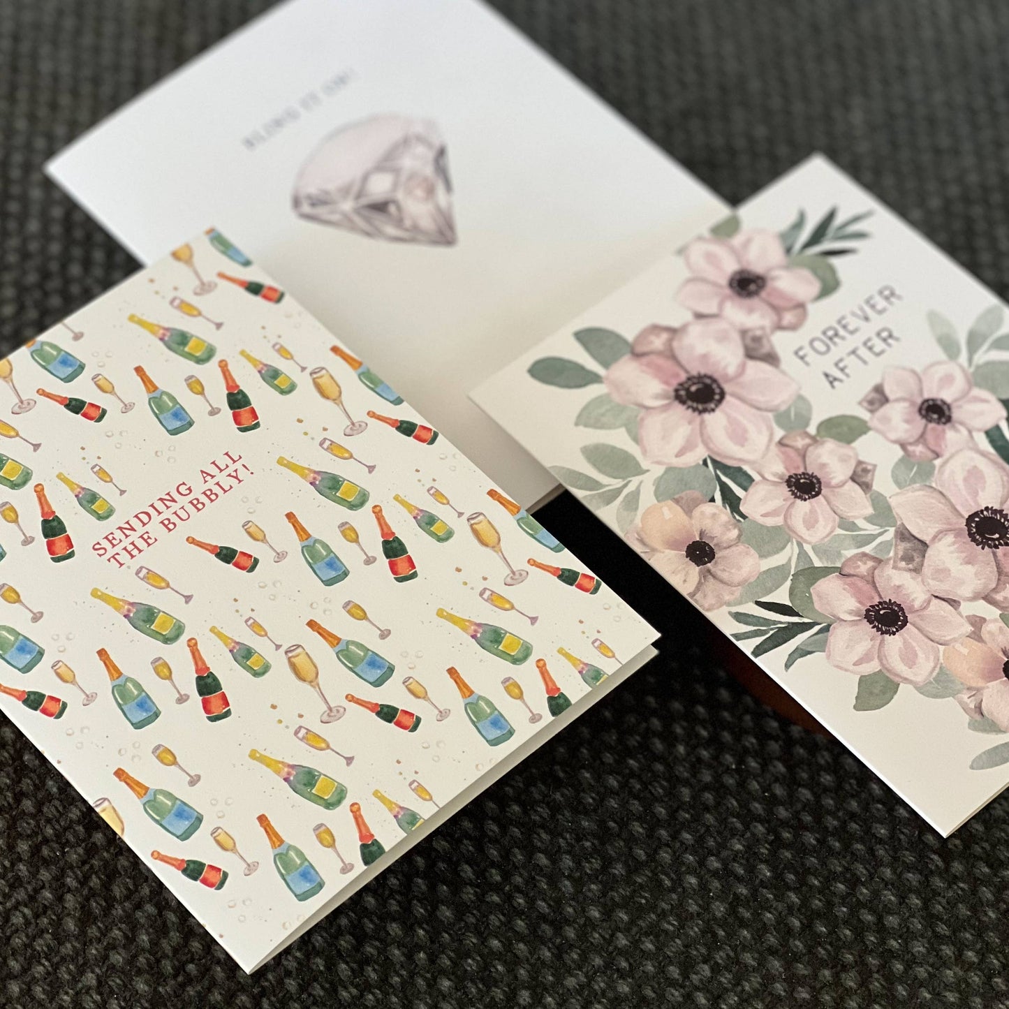 Sending Bubbly Greeting Card