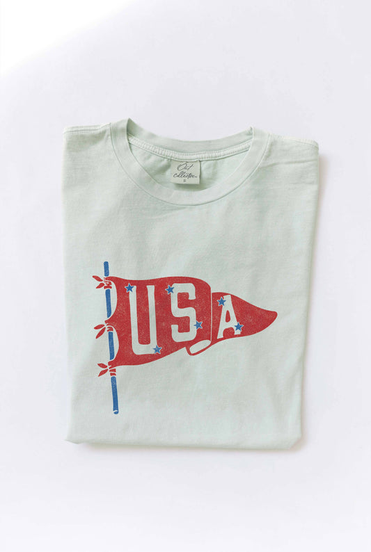 USA Pennant Tee