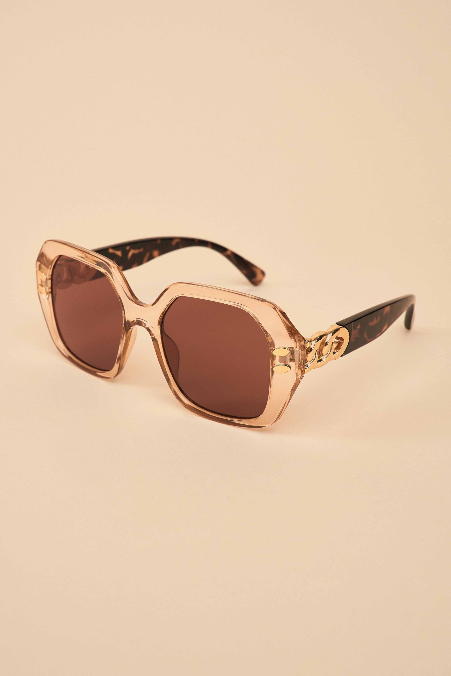 Riley Sunglasses - Nude/Tortoiseshell