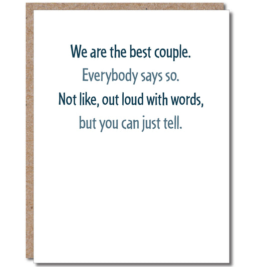 Best Couple Card